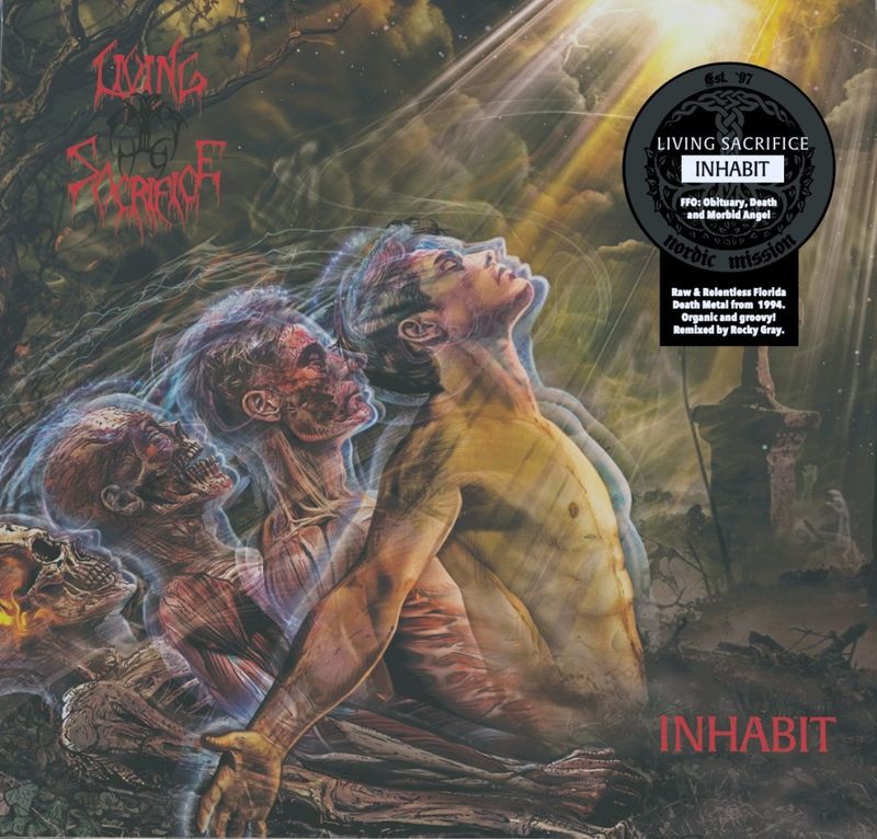 LIVING SACRIFICE: Inhabit (remixed) CD