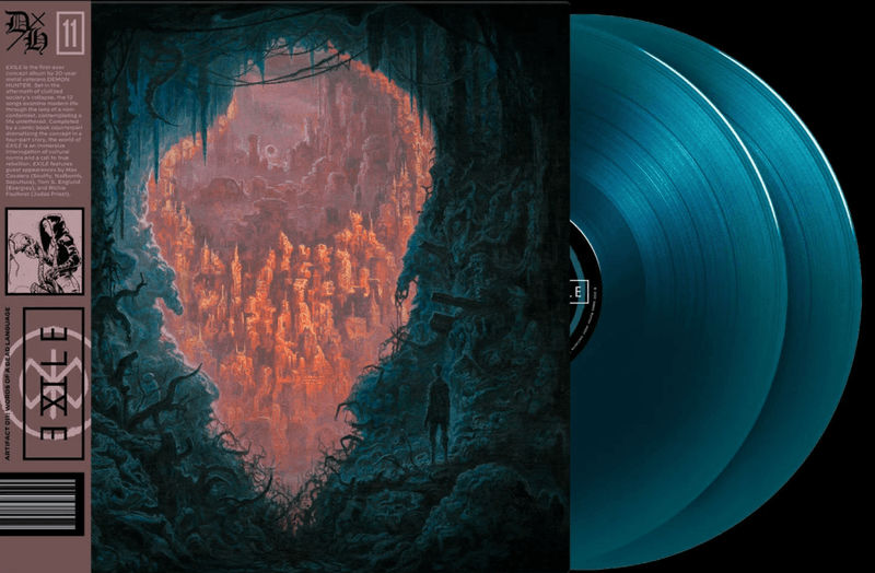 DEMON HUNTER: Exile 2xLP/Cavern blue