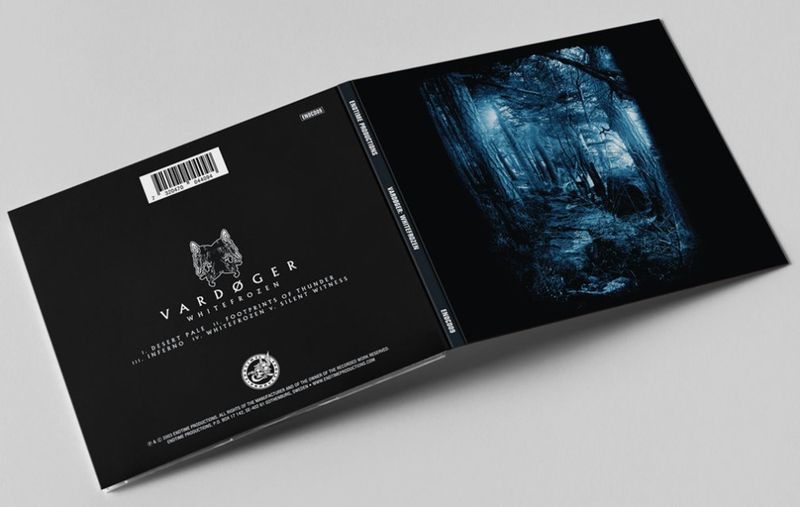 VARDØGER: Whitefrozen CD/digipak