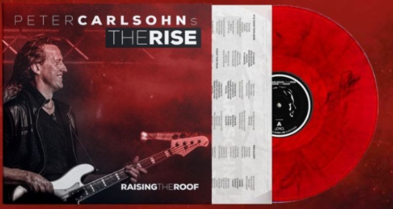 PETER CARLSOHN's THE RISE: Raising The Roof LP/red vinyl *PRE-ORDER*