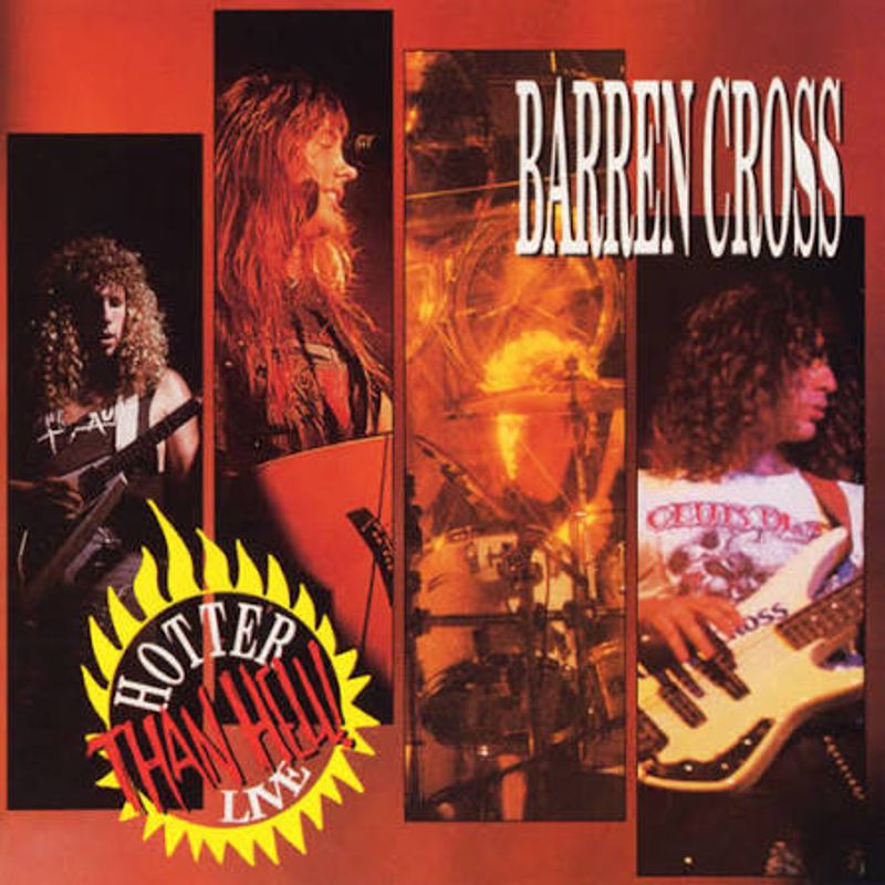 BARREN CROSS: Hotter Than Hell Live CD