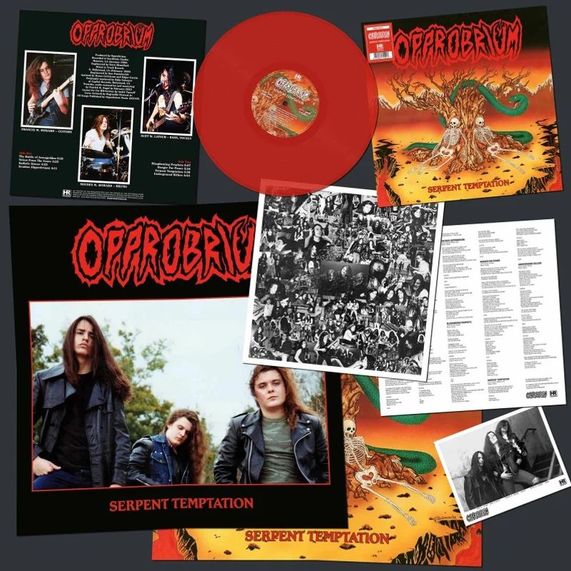 OPPROBRIUM: Serpent Temptation LP/red vinyl