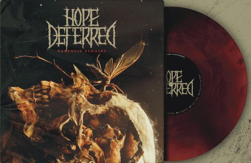 HOPE DEFERRED: Darkness Remains LP/crimson vinyl