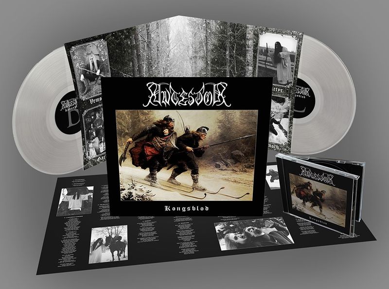 ANTESTOR: Kongsblod 2xLP/clear vinyl - SIGNED!